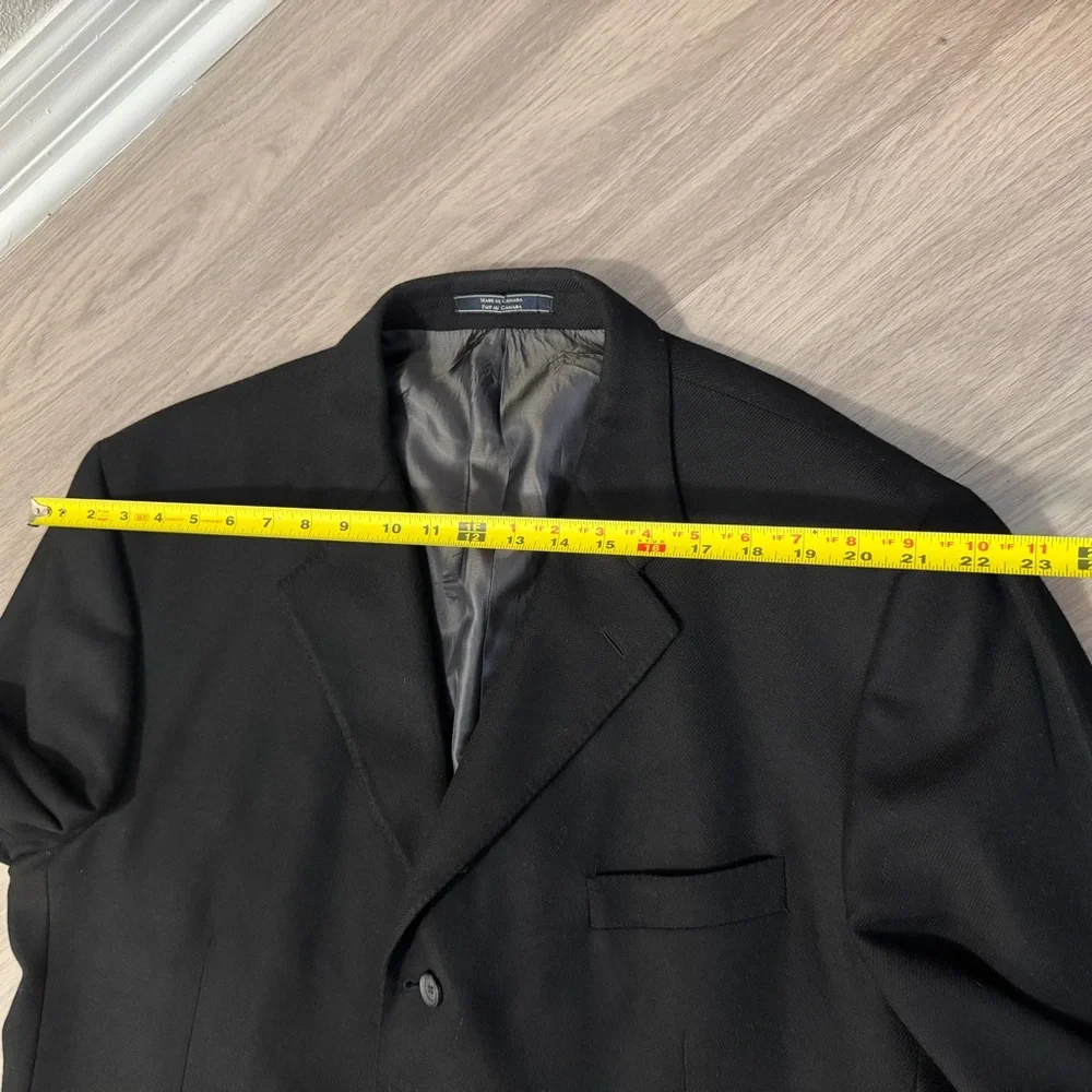 Arnold Brant, 100% Cashmere, Colombo, Black Sports Coat, 3 Button, | M 48 L T‎